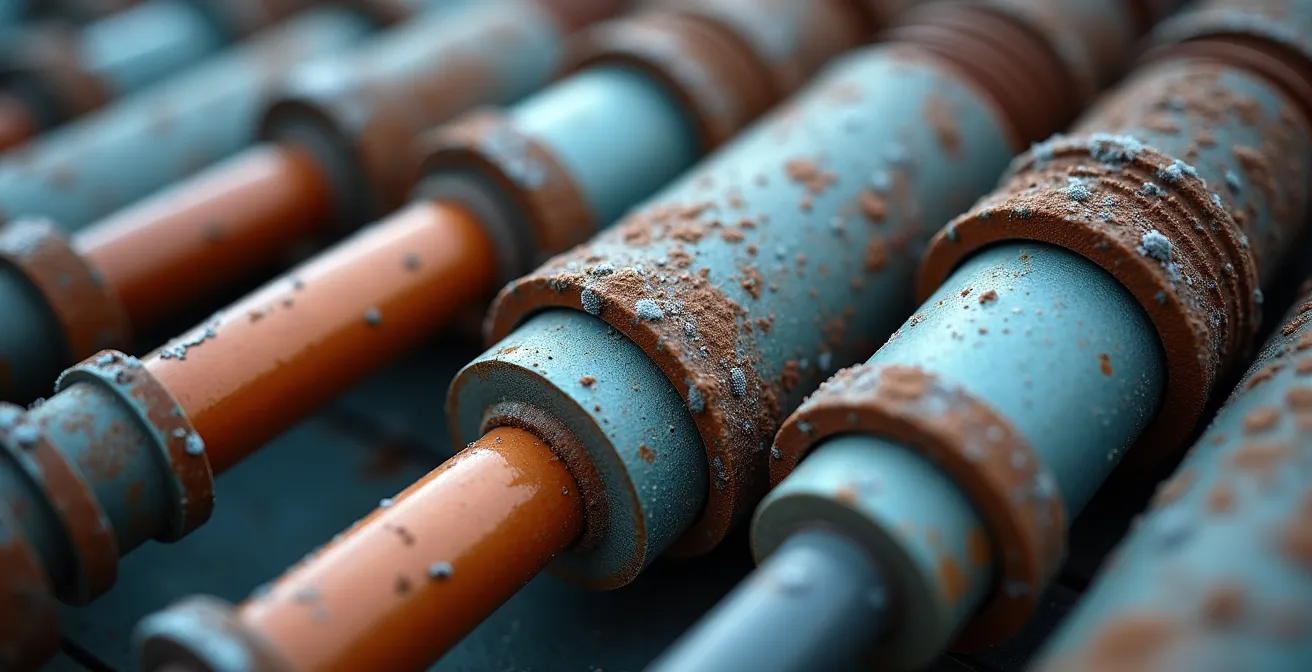 Vue technique d'une installation électrique de dépôt avec transformateur et bornes de recharge