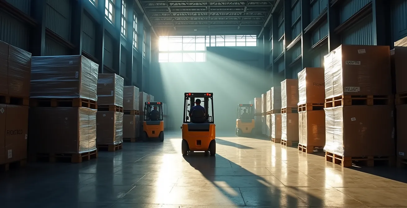 Terminal intermodal de Calgary montrant l'efficacité du dédouanement loin des ports côtiers congestionnés